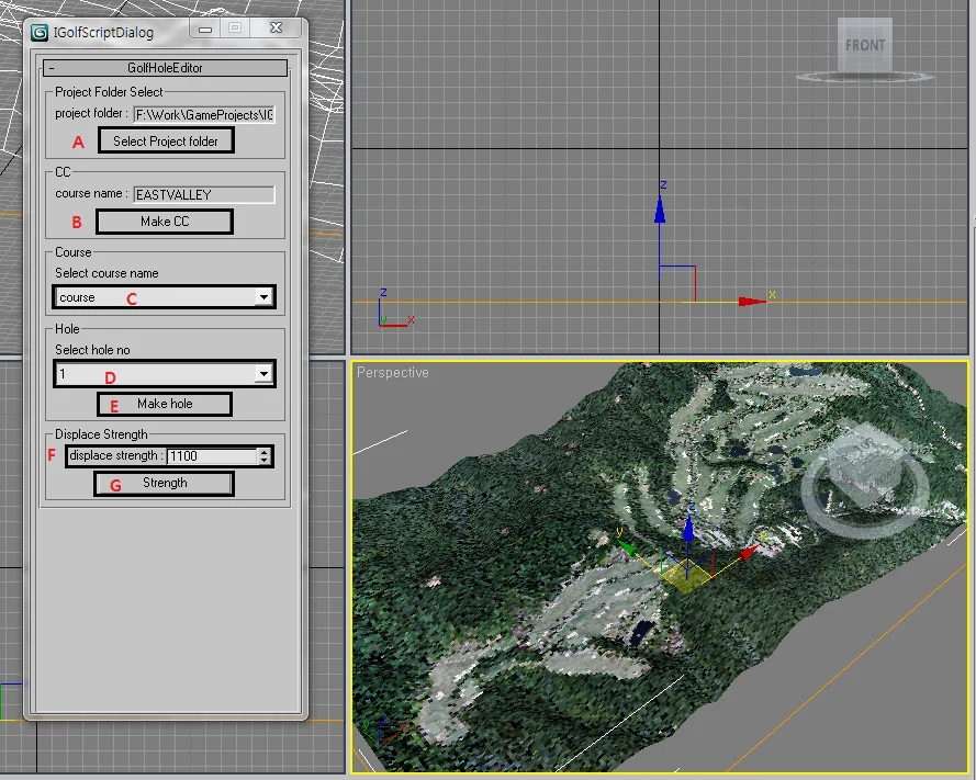 Golf Hole Editor